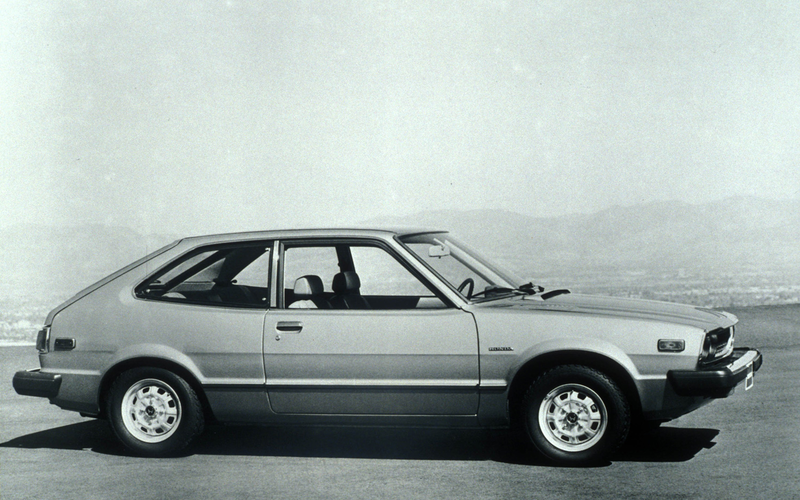 1976 Accord hatchback. Image: Honda